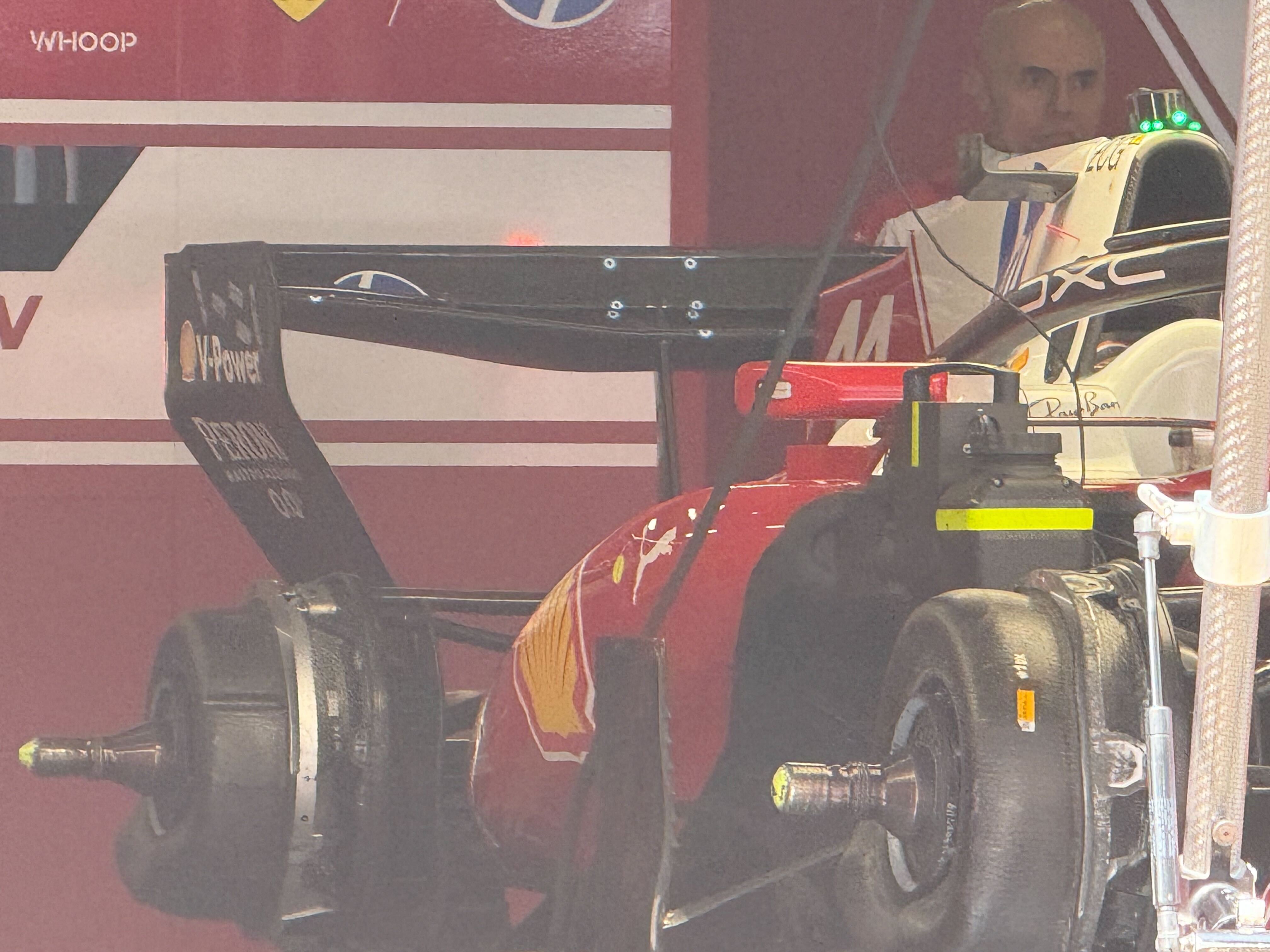 F1上海大奖赛，法拉利确实把翻转尾翼给带来了~📷️ The RaceF1 F1