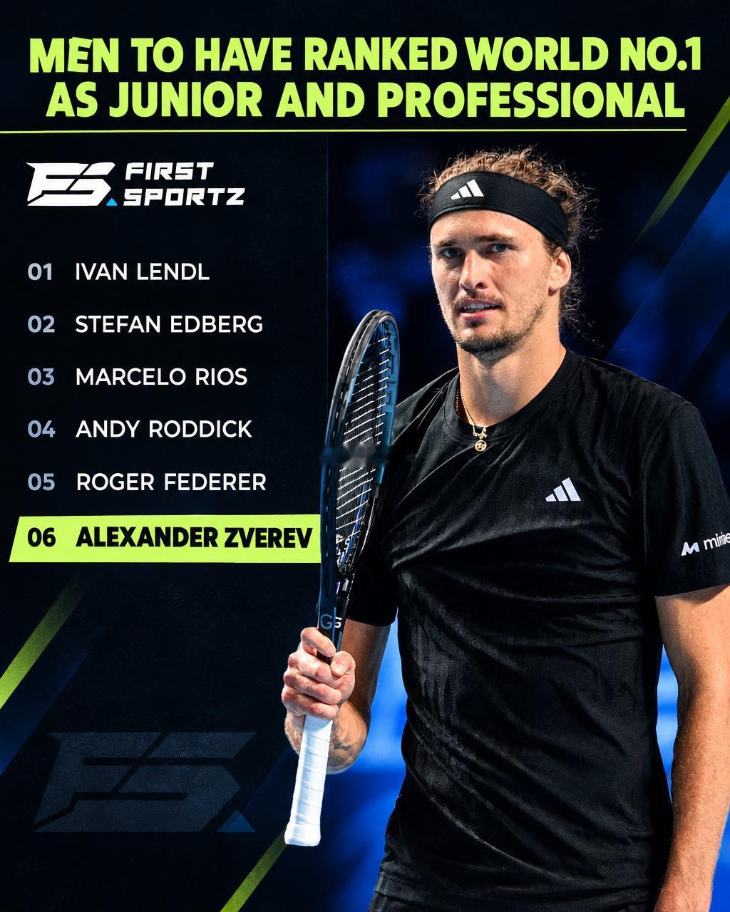 从青少年世界冠军到职业巅峰之巅！🎾🔥🇩🇪兹维列夫惊艳的2026赛季——凭
