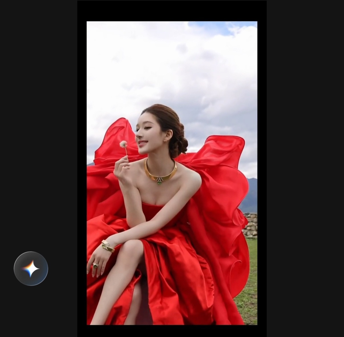 赵露思  这一幕太美了 我心动ing赵露思