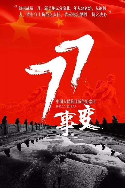“铭记历史，勿忘国耻！”1937年7月7日深夜，宛平城头落下的第一发炮弹，直接把