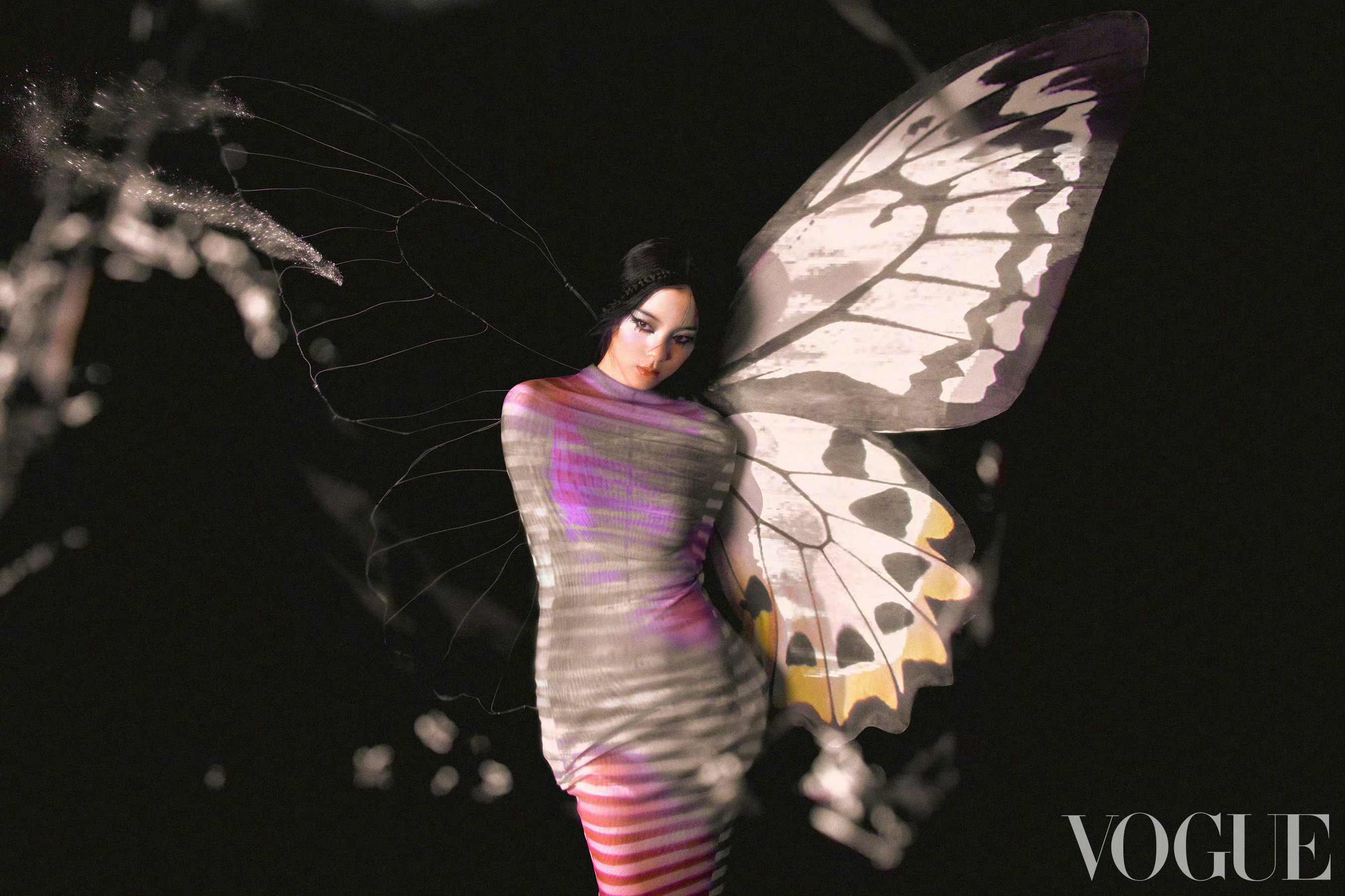 欧阳娜娜 × VOGUE Beauty Paper 📷：胡加灵 欧阳娜娜VOG