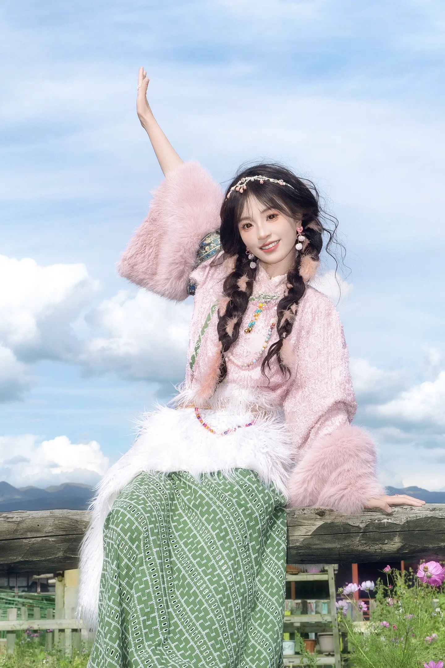 去有风得香格里拉吧。穿一次藏服，做一日超美的小卓玛！