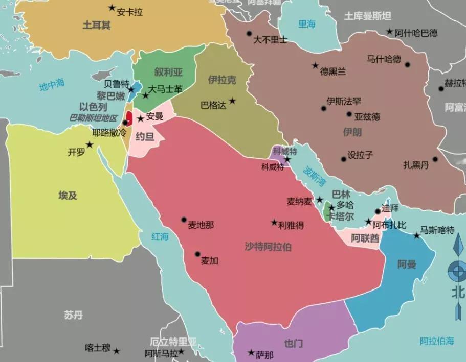#妙笔生花创作挑战# 看看这张地图，胡塞武装封闭红海，到底谁损失最大？
埃及、沙