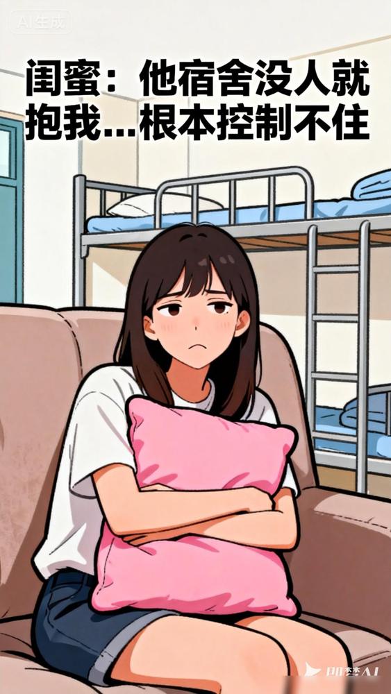 发现热恋中的男人想亲热是不分场合的，闺蜜说她男朋友居然在宿舍就忍不住对她下手了。