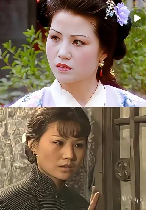 中的“赵姨娘虽然愚蠢，但实在美丽”——这话放这位演员身上太贴切了！她演的赵姨娘，