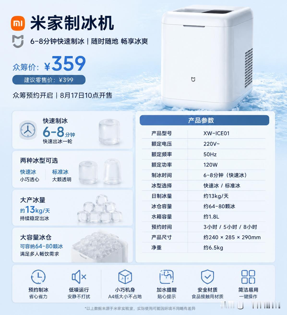 359元，小米终于把“制冰自由”卷到家了！

夏天最烦的是什么？不是没饮料，而是