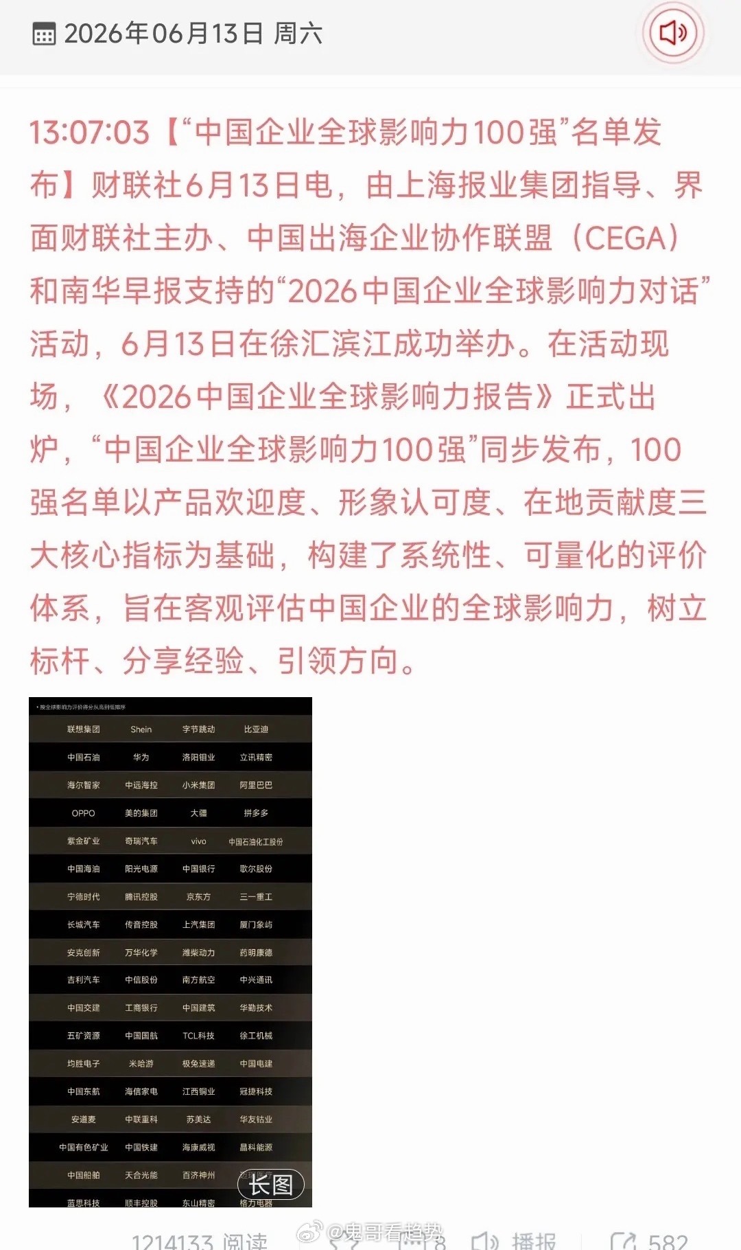 本周机构调研风向全景梳理：三大高景气主线核心标的曝光（6月8日-13日）本周公募