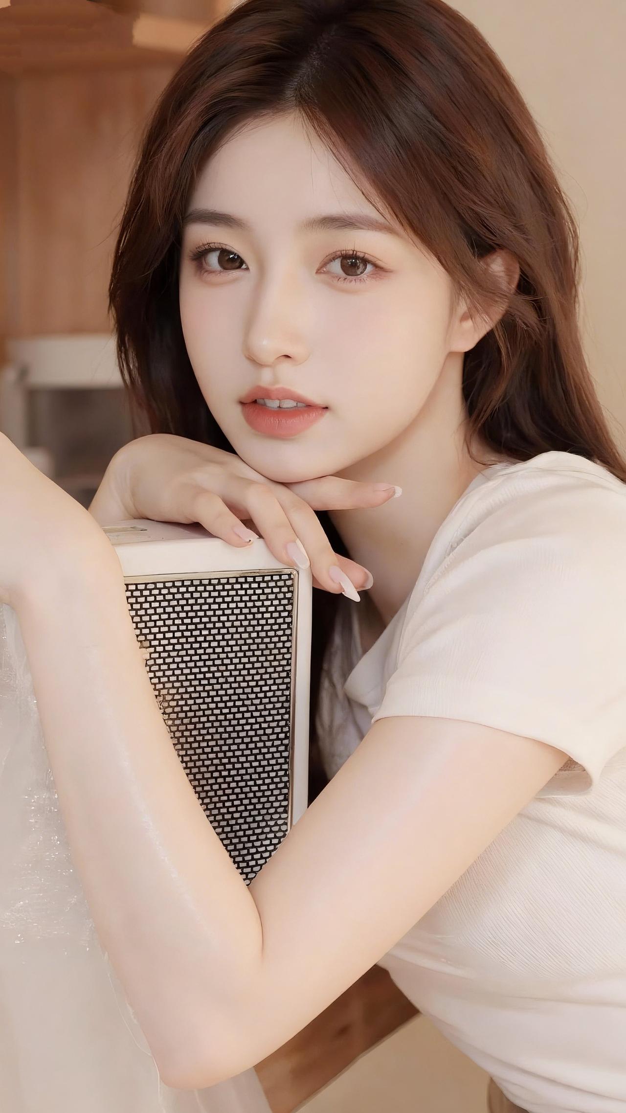 眉眼舒展、面部放松，没有戾气、焦虑感，温柔的气场会大幅加成颜值；刻意雕刻的网红五