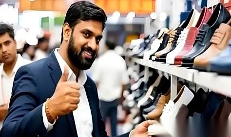 我跟你说个事儿，你听听有多绝。
印度老板在义乌订了两千双鞋，付了点定金，说剩下的