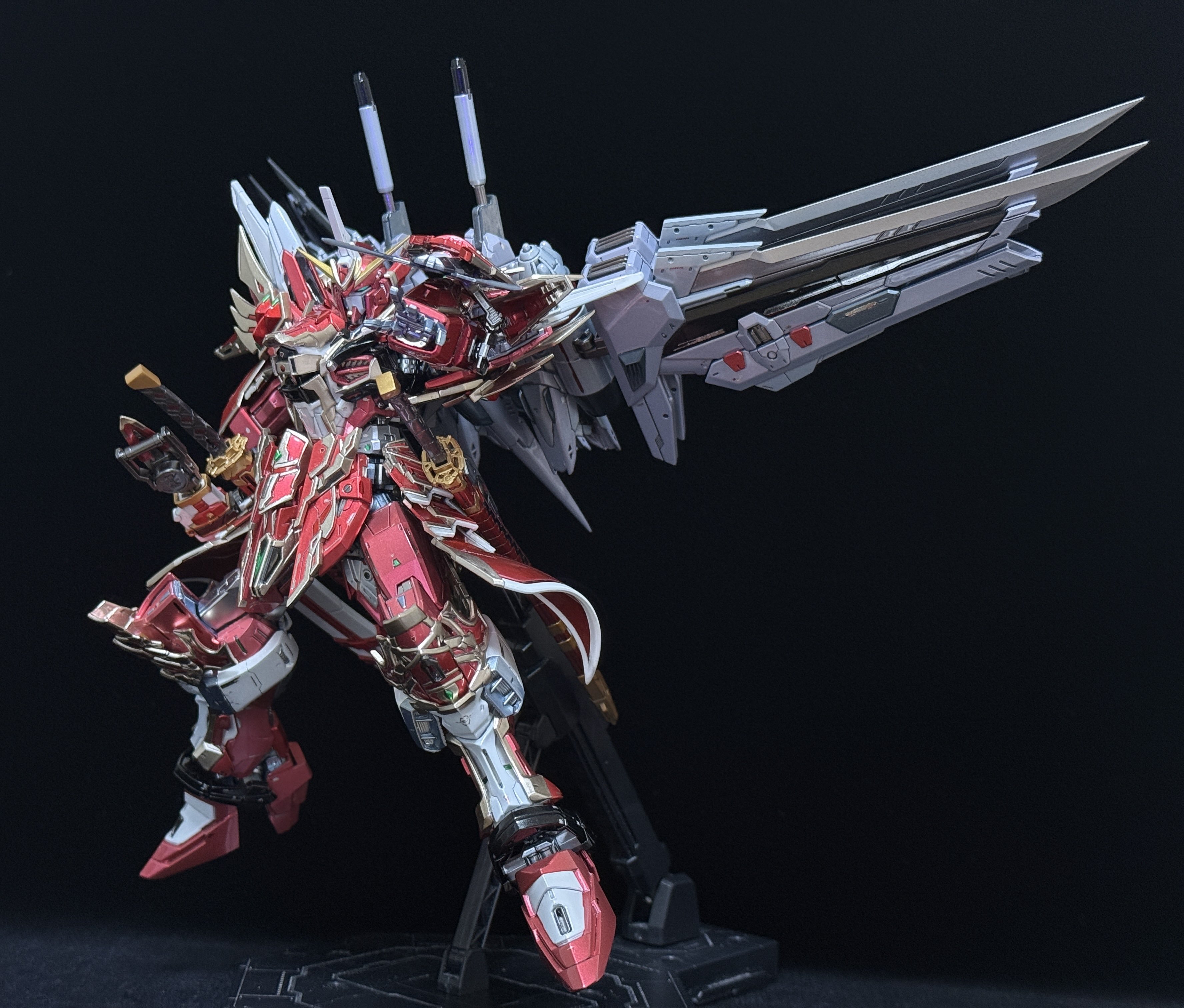MGEX武者无限正义顽太无二式（by toki）高达模型高达模型