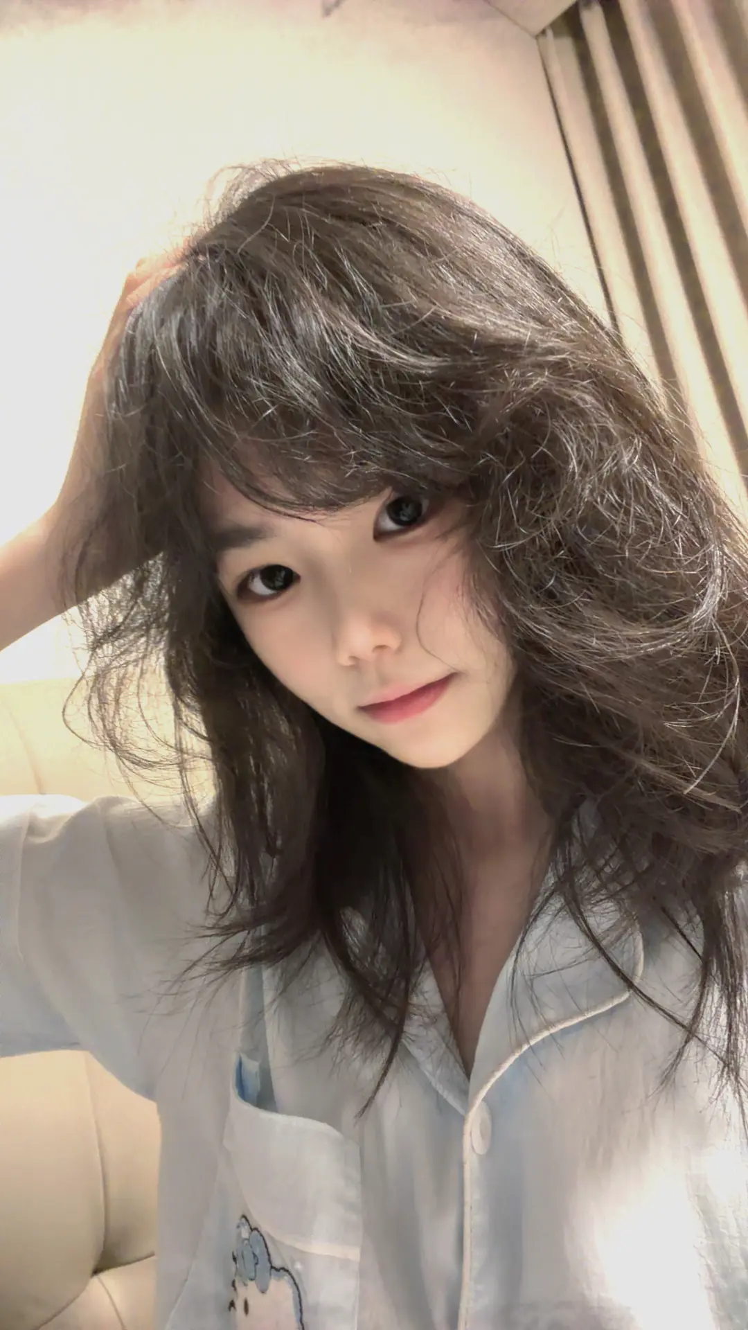随拍 卷毛 忧郁 萌 可爱