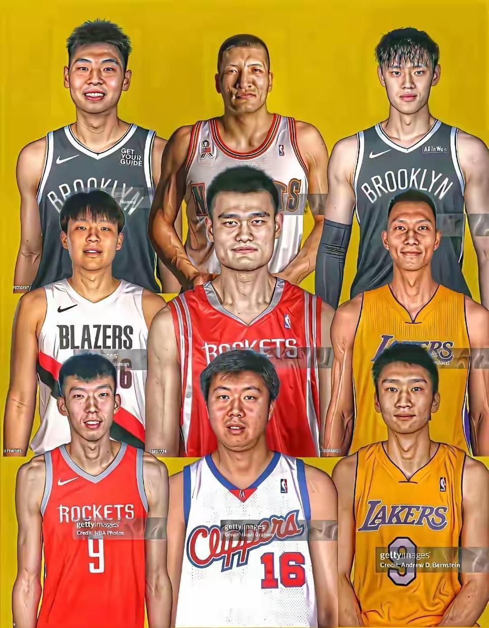 14亿+人，为何只有这九人打进NBA

nba中国男篮 ​​​