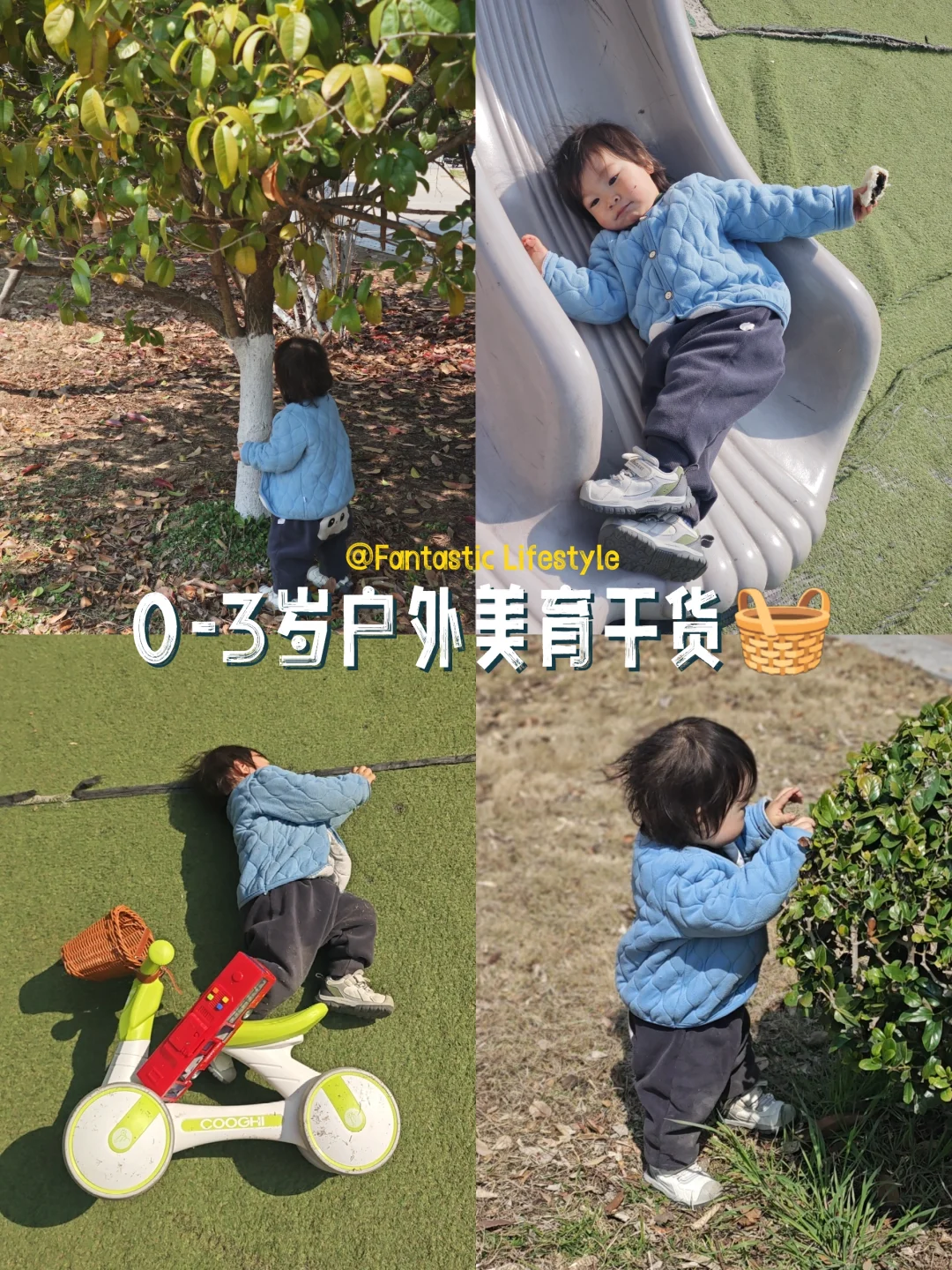 0-3岁户外美育｜把钱省在大自然里✨