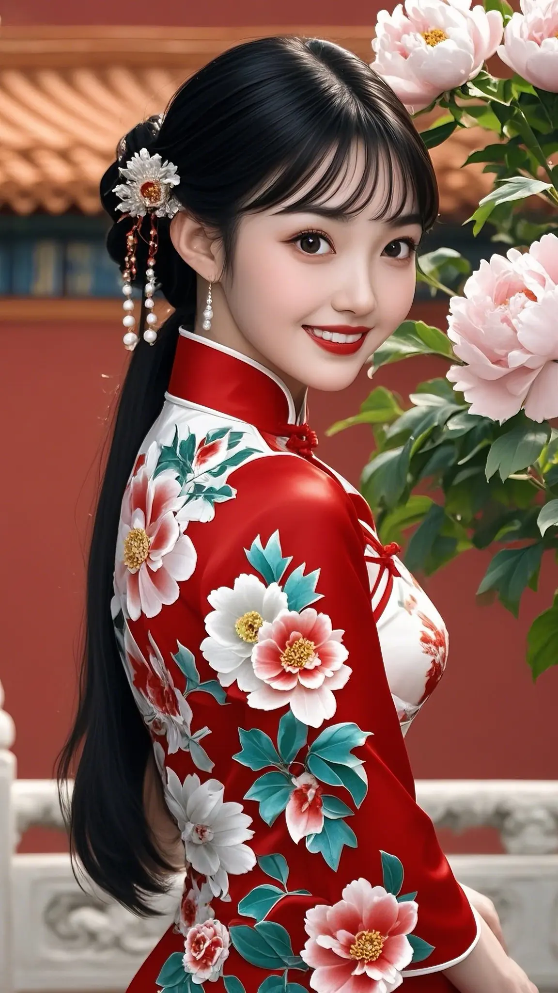 图文伙伴计划2025 国风古韵 旗袍 旗袍美人 美女