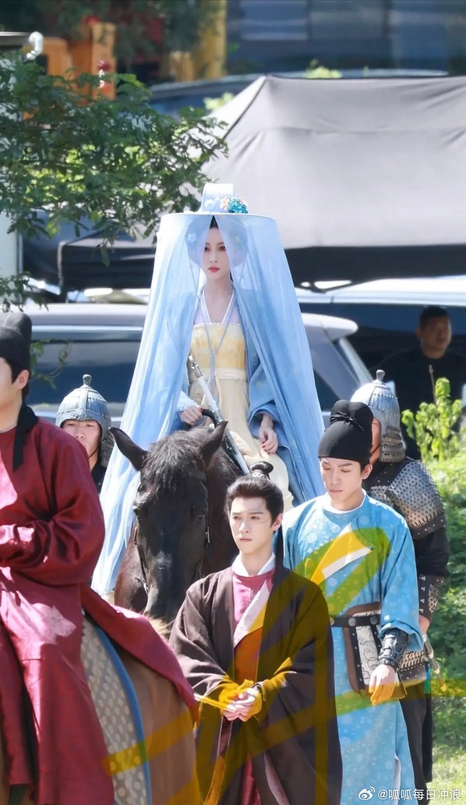 孟子义、李昀锐《尚公主》同框生图来啦！ ​​​