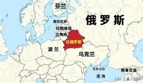 俄乌冲突，白俄罗斯就在边上站队俄罗斯，乌克兰为啥不敢动白俄罗斯？因为有它的存在，