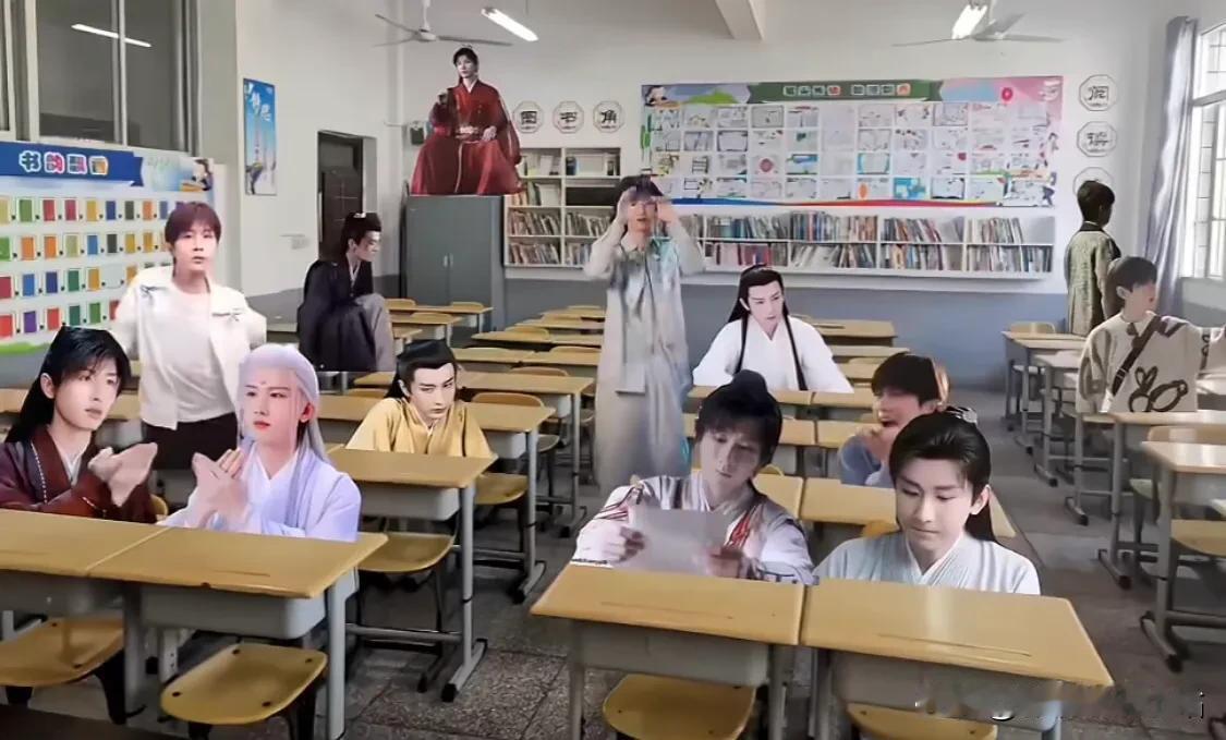 太搞笑了，一眼看到了红衣相夷，太招摇了，还有白衣应渊，太好学生了！

红衣李相夷