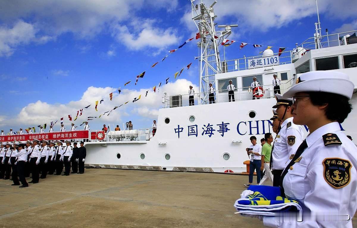钓鱼岛周边，中国海警船不再默默巡逻，而是主动亮剑！
 
大家好，我是大叔问Dao