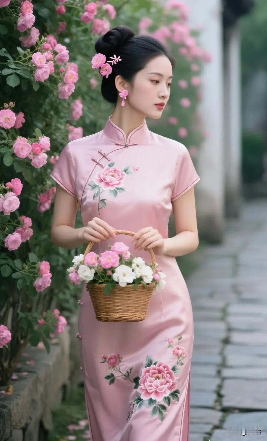 穿旗袍搭配什么发型好?
