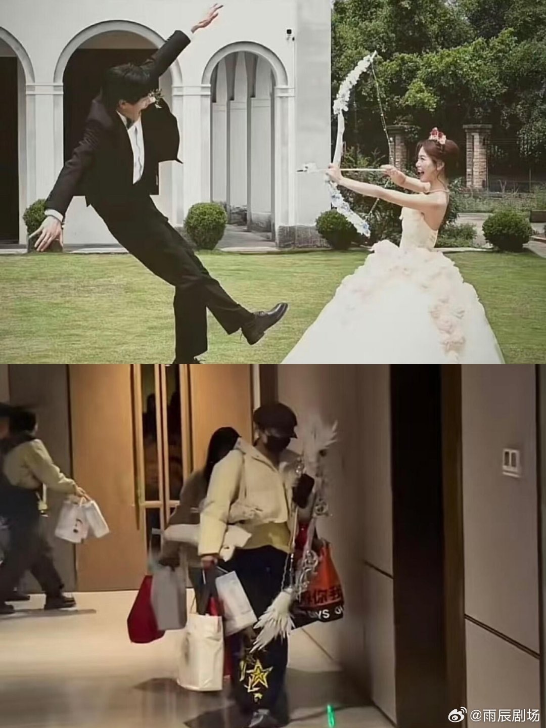 田作之赫田作之赫 逐玉是不是还拍了一套！刚刚看到有人发了工作人员拿着弓箭如果是这