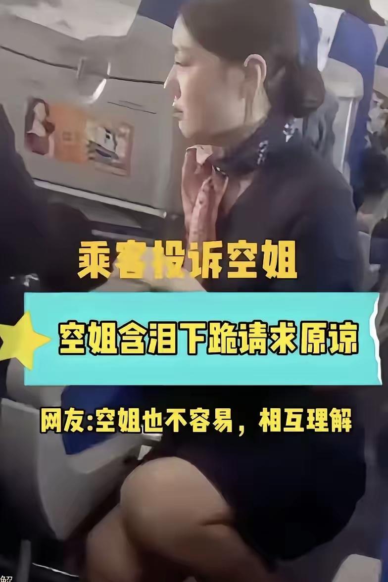 欺负普通打工人，真的让人火冒三丈！
我就纳闷了，空姐为啥这么怕乘客投诉啊？说白了