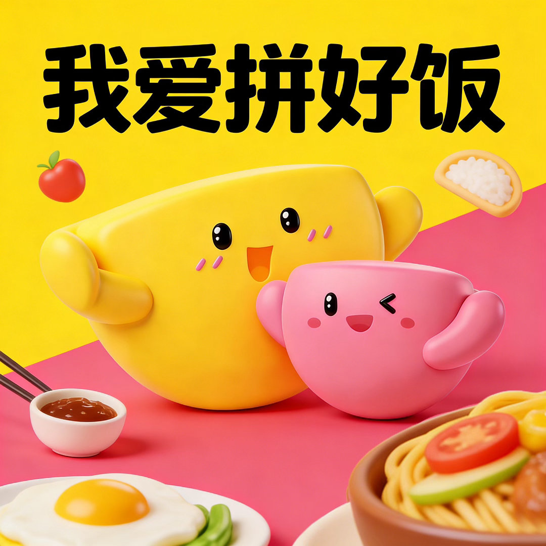 这下可以边吃边燃脂了为莎莎周边冲了Keep吃练挑战赛，搜【拼好饭】就能参与赢冰箱