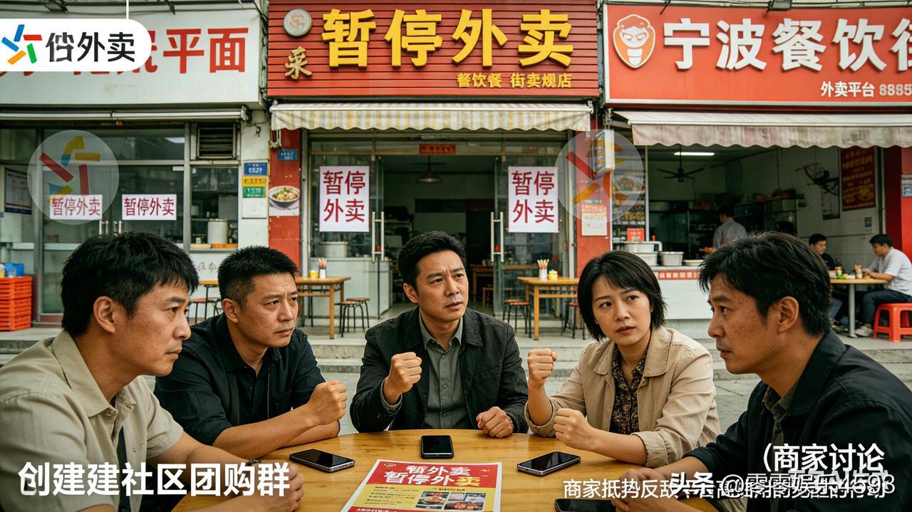 宁波餐饮老板集体下架外卖平台，这是硬刚还是无奈？最近宁波不少餐饮商家打响 “反收