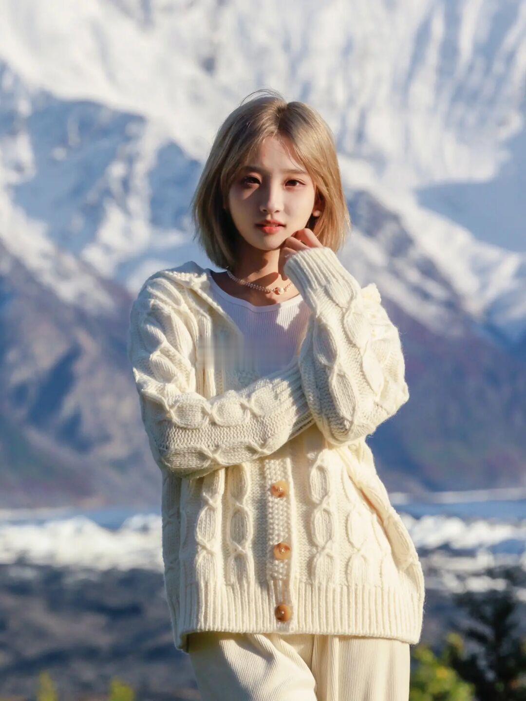 总要来阿拉斯加看一场雪山日落吧🏔️