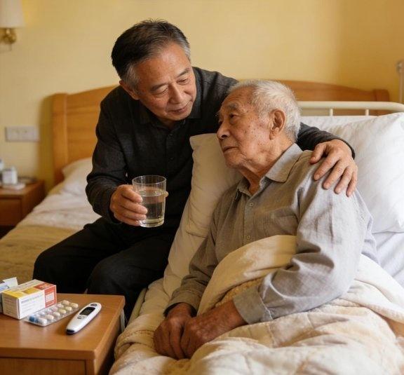 一位60岁老人非常现实的话： “如果你五六十岁了，不要和八九十岁的老人长期住在一