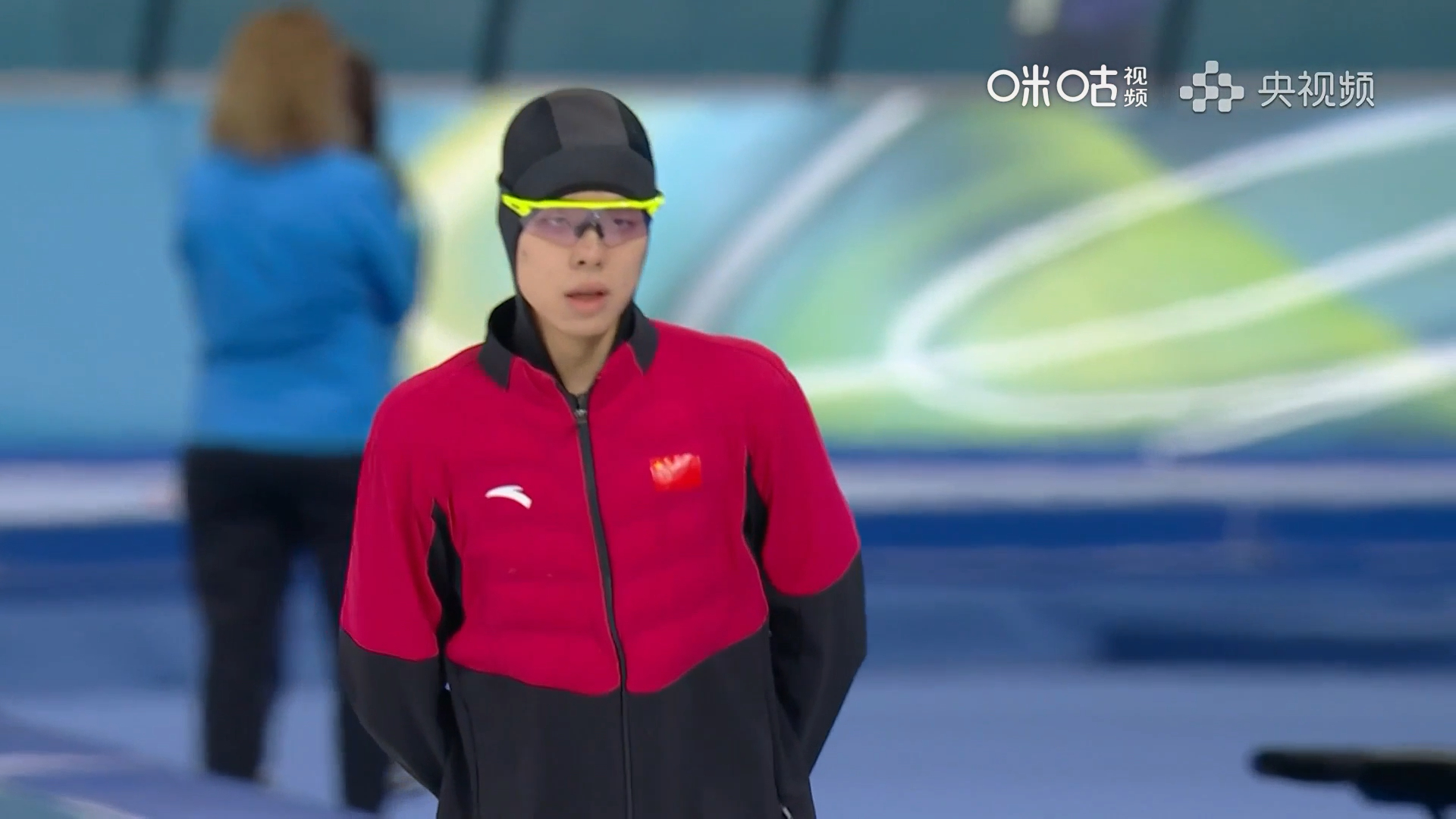 #刘瀚彬滑出1分49秒#米兰冬奥会速度滑冰男子1500米决赛，刘瀚彬第9组出战，