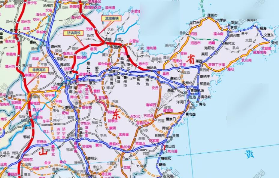 京沪高铁二线没走青州和临朐的往南线，简单来说，就是不许和潍坊争线路。这条线路预计