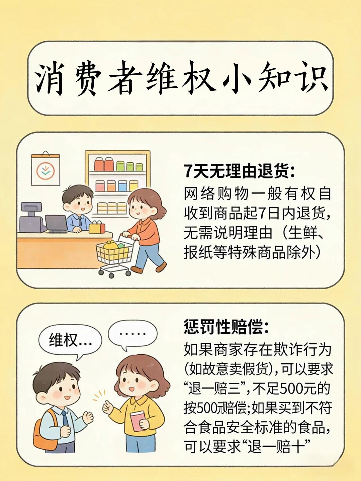 消费者维权五步法。我们或许都有过“踩坑”的瞬间：直播间冲动下单的鸡肋、莫名扣费的