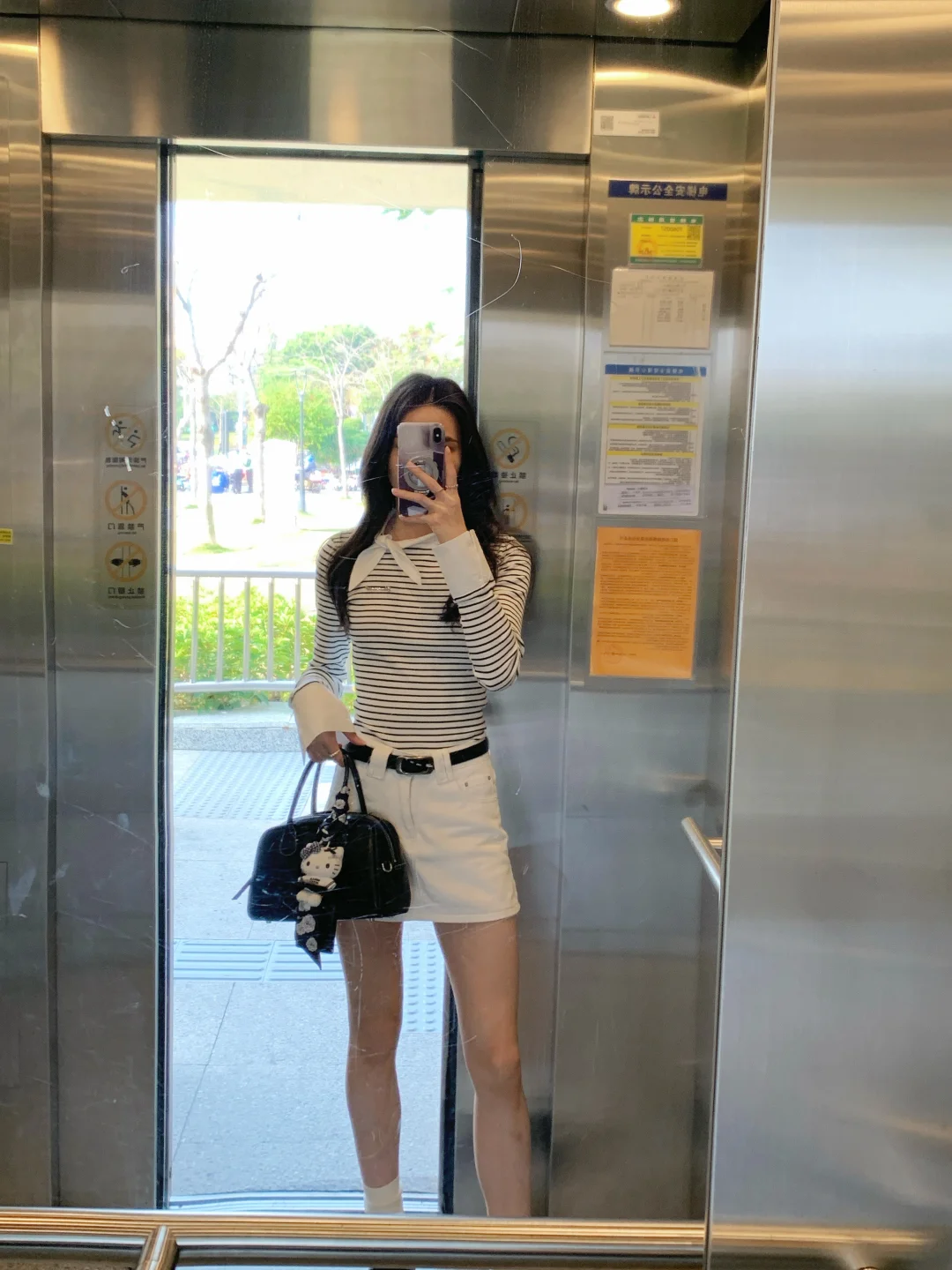 电梯检阅｜干净清爽的胶囊衣橱