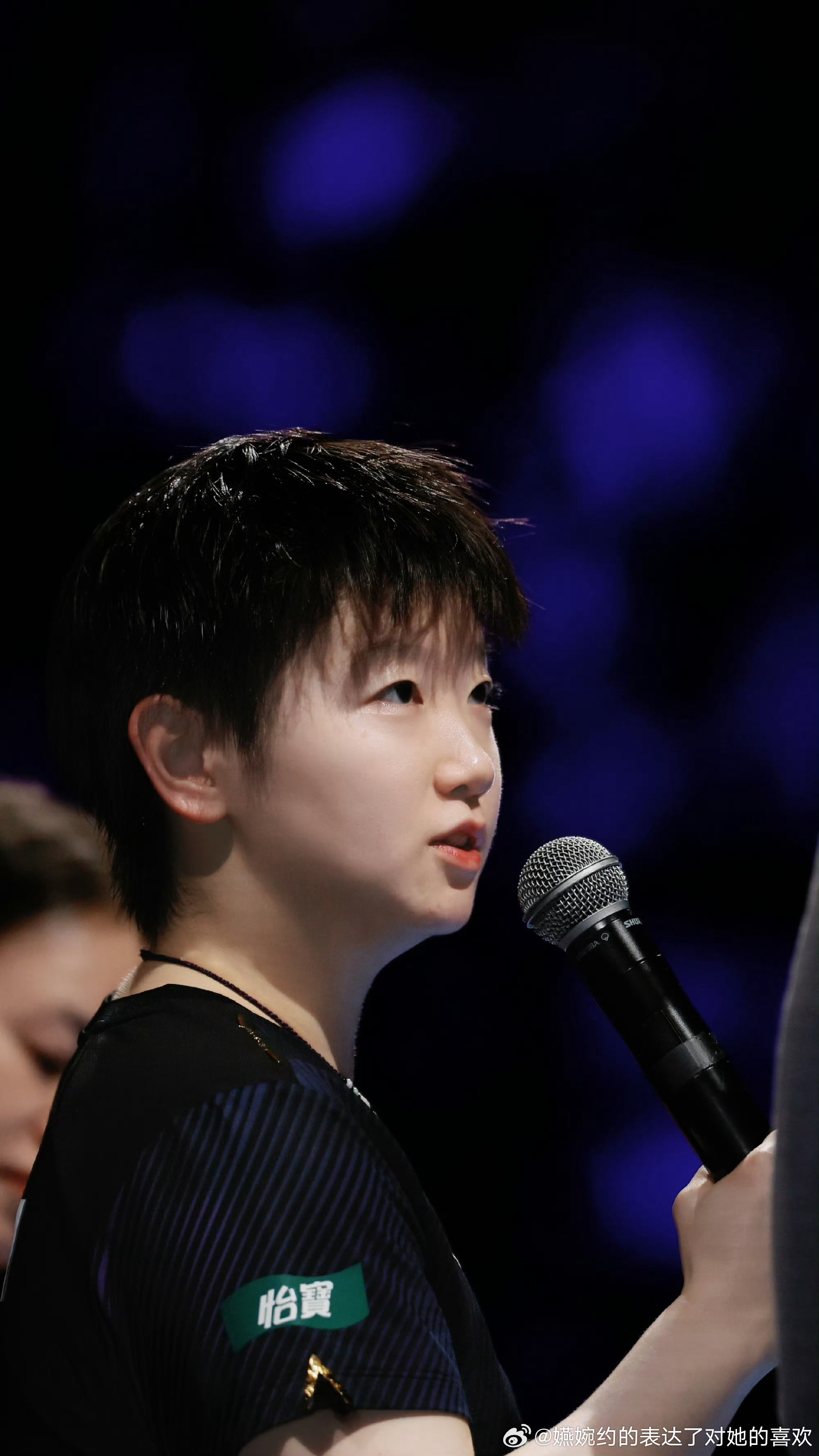 唇红齿白完全美貌的大萌物诶孙颖莎