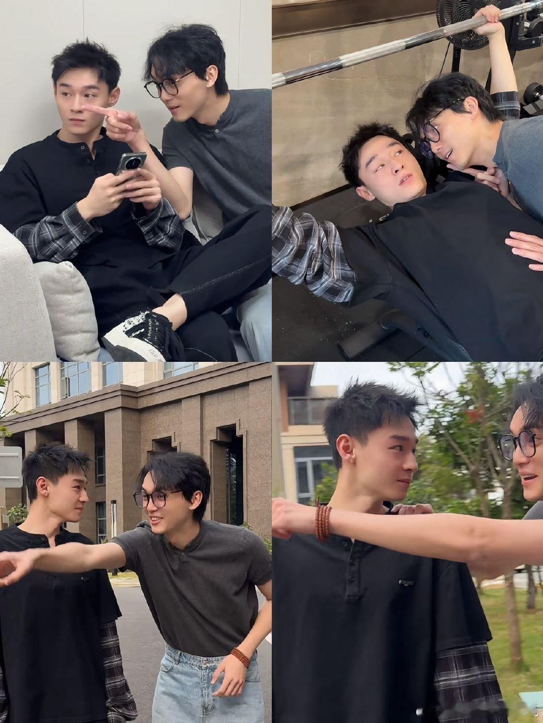 刘奕铁摇来了多少喜人啊 谁还没发现刘奕铁在喜人圈的好人缘！新剧一播，雷淞然、孙天