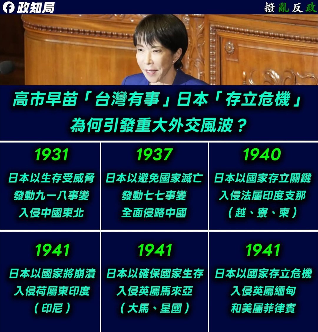 每次你們喊出國家存亡危急之際就是你們準備侵略別的國家了？這個理由很好用？可是也用