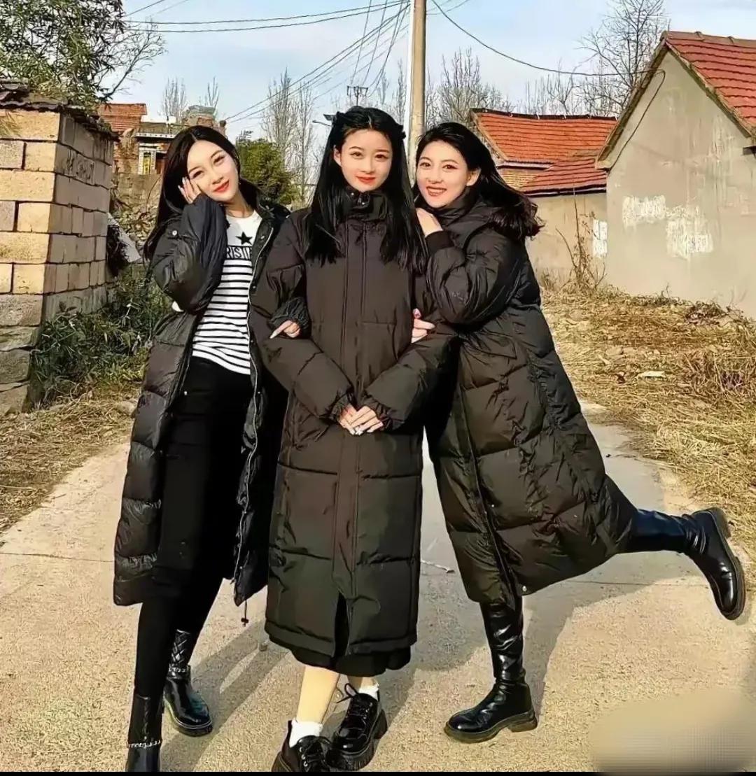 三朵村花已回村，快来围观最美的村花🌸 高清美女