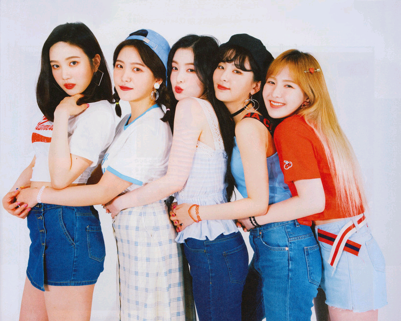 RedVelvet| 日本MINI杂志 2018八月刊可爱日杂～！🍒扫图©️s