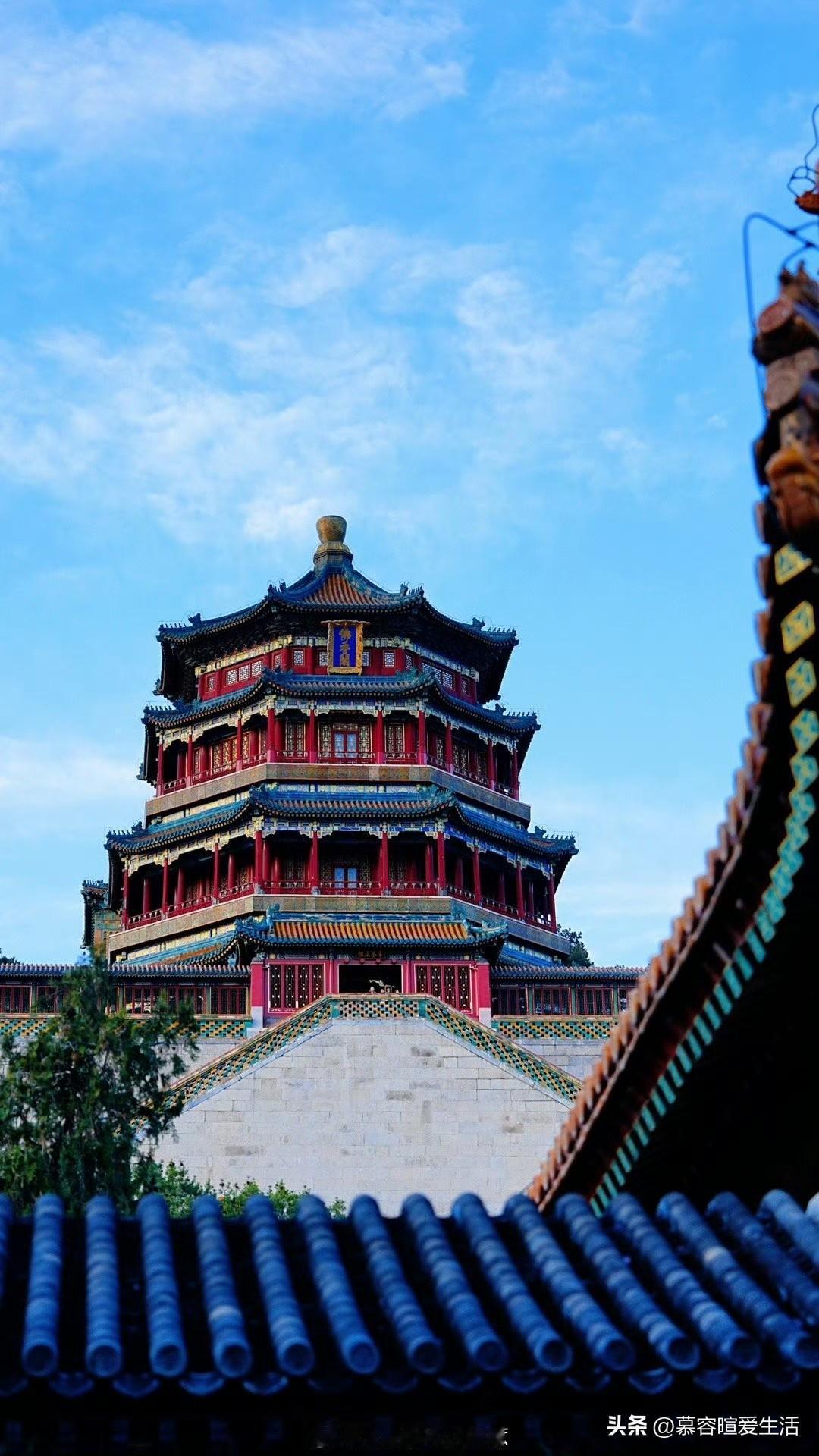 秋天的颐和园西堤，你能说不美吗？颐和园 颐和园随拍