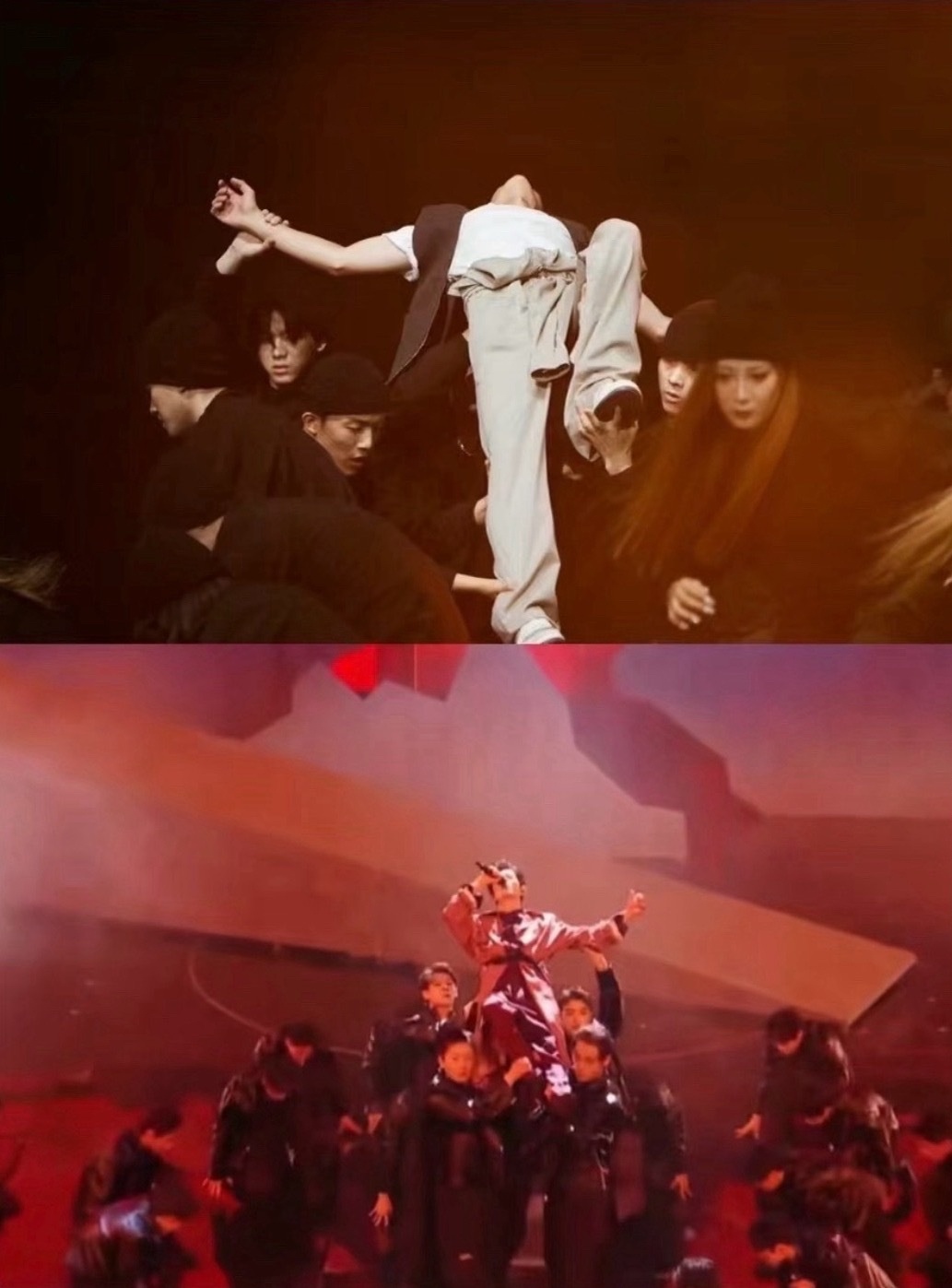 四字评论舞台表现。