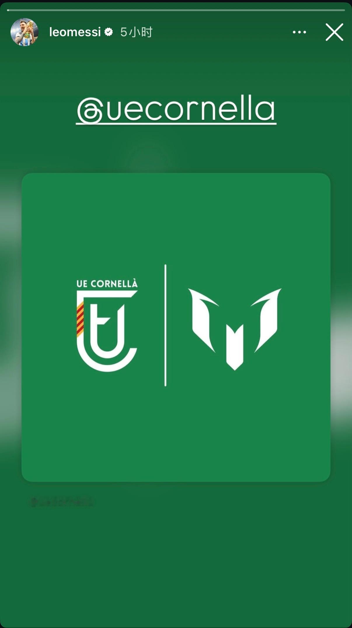 梅西更新快拍｜为自家俱乐部做宣传梅西不可复制的MVP