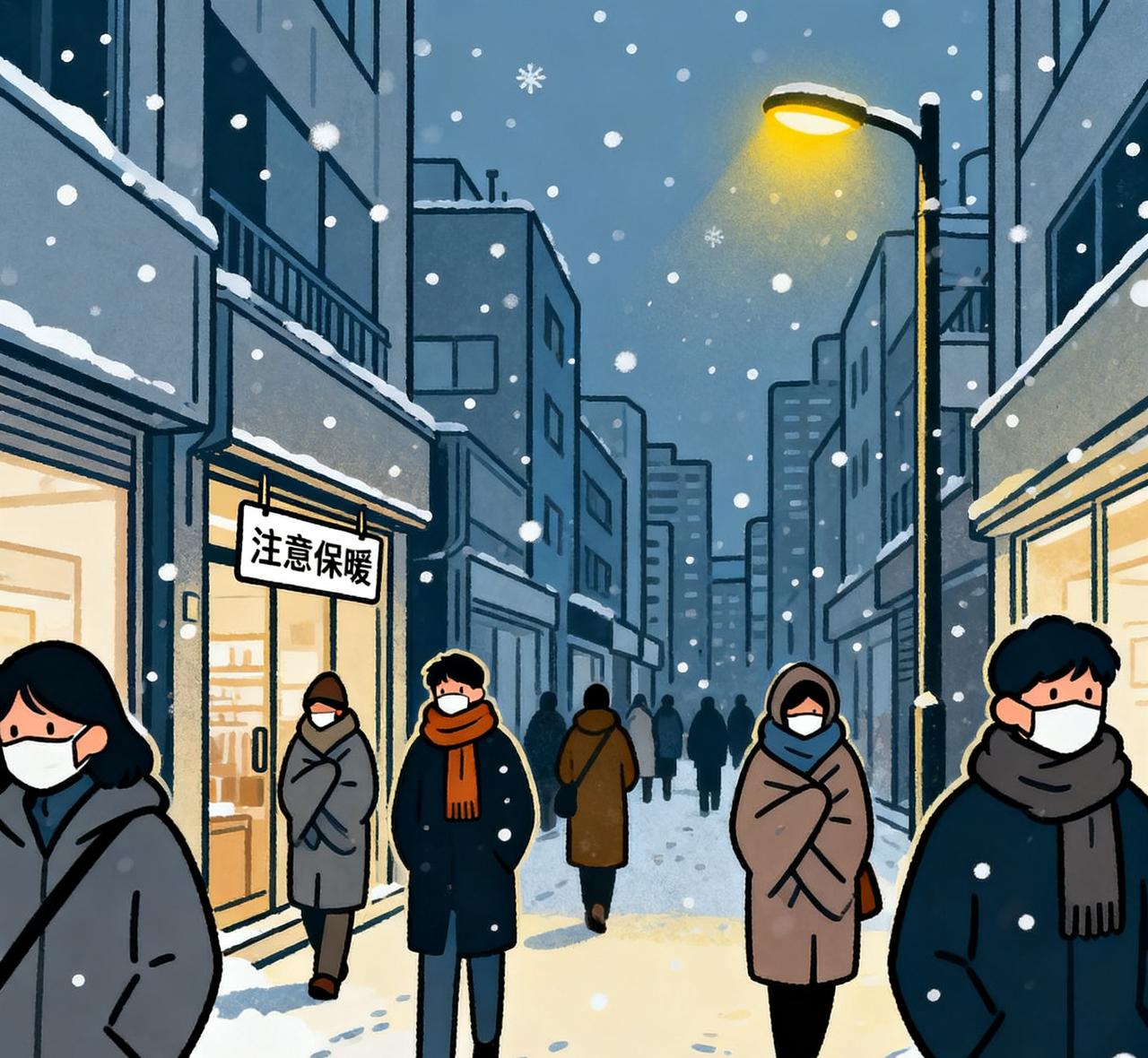 云南的朋友们，
听说你们那大降温了，
咱得注意添衣保暖哟！

我虽没身处当地，但