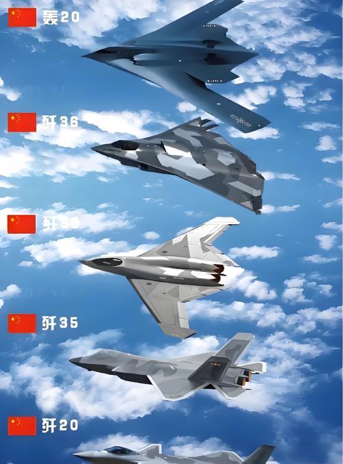 歼-20，
歼-35，
歼-36，
那个更帅！