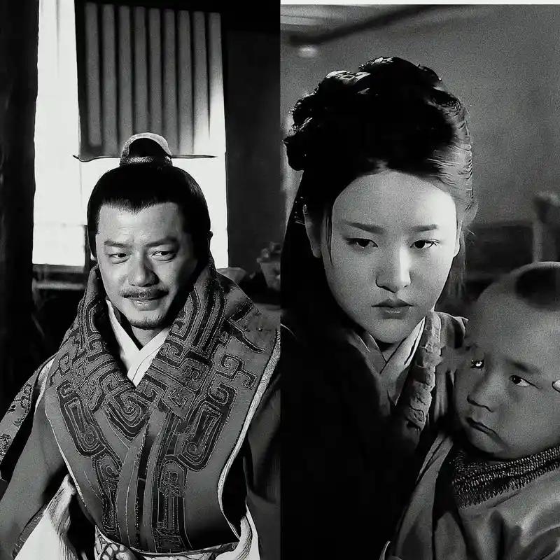 韩信被处死，韩信妻子张氏没有选择带孩子逃离，而是带着孩子去找吕后说，我愿意把孩子