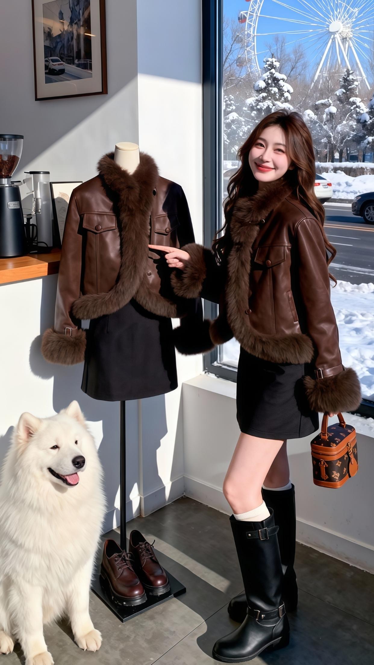 冬季搭配 气质女神穿搭 气质穿搭 女神穿搭 名媛气质