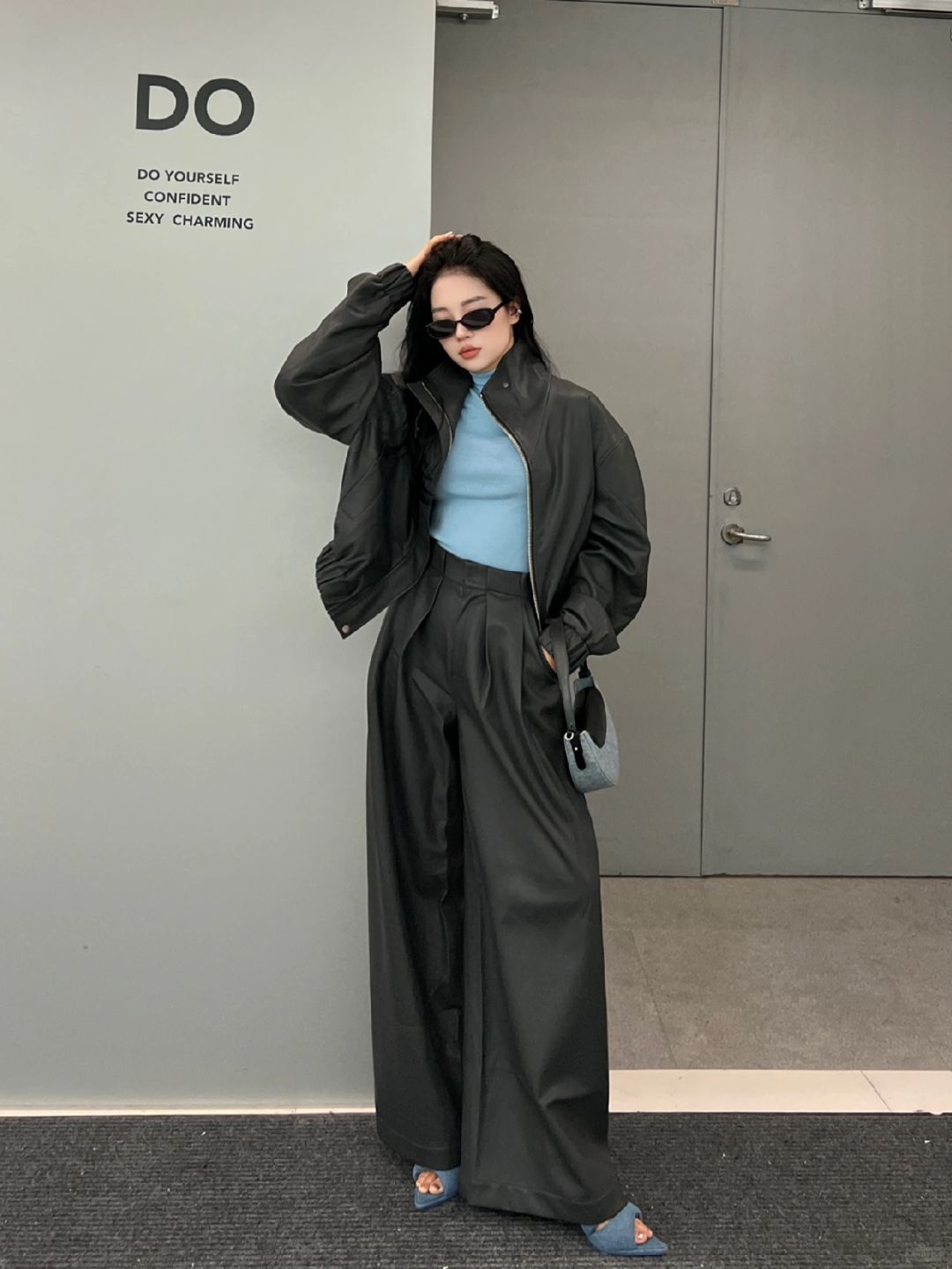 冷清感的皮衣我倒是第一次见