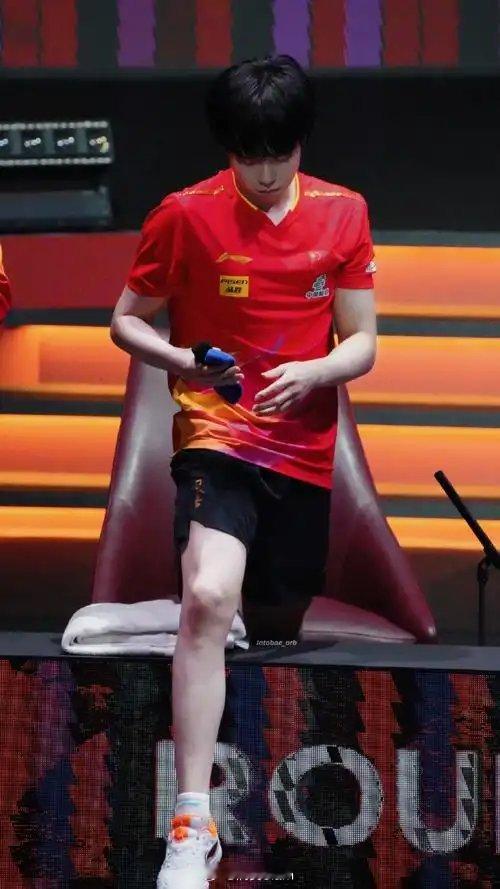 王楚钦晋级世乒赛男单32强恭喜王楚钦！继续加油！[努力] ​​​