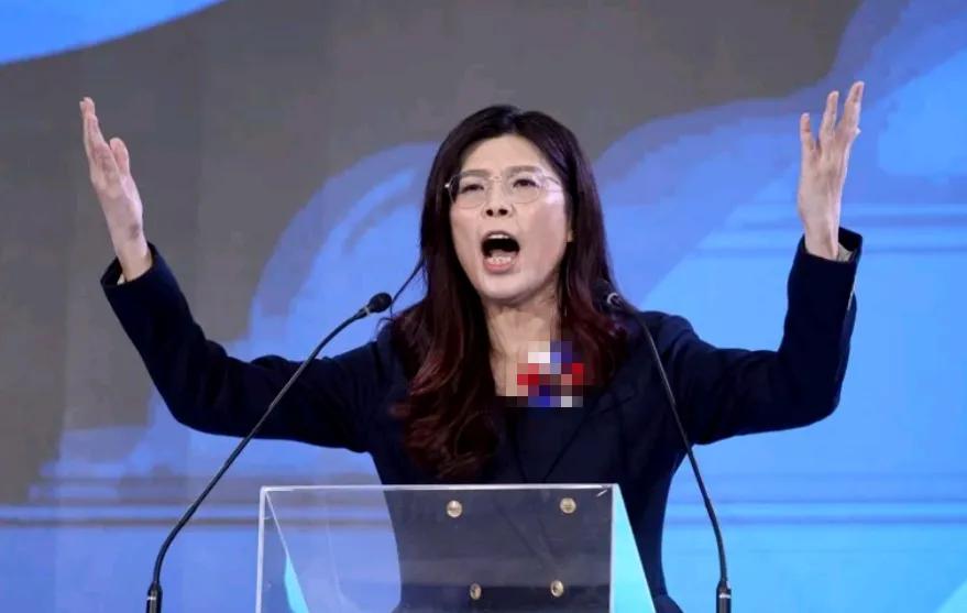 台上郑丽文慷慨发言台下马英九热泪盈眶
中国国民党新任党主席郑丽文11月1日正式就