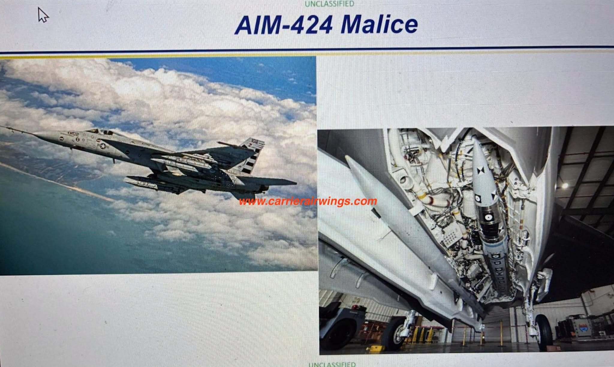 雷神公司高管表示，这种武器(AIM-424)的射程超过了所有现役和已知的敌方空空