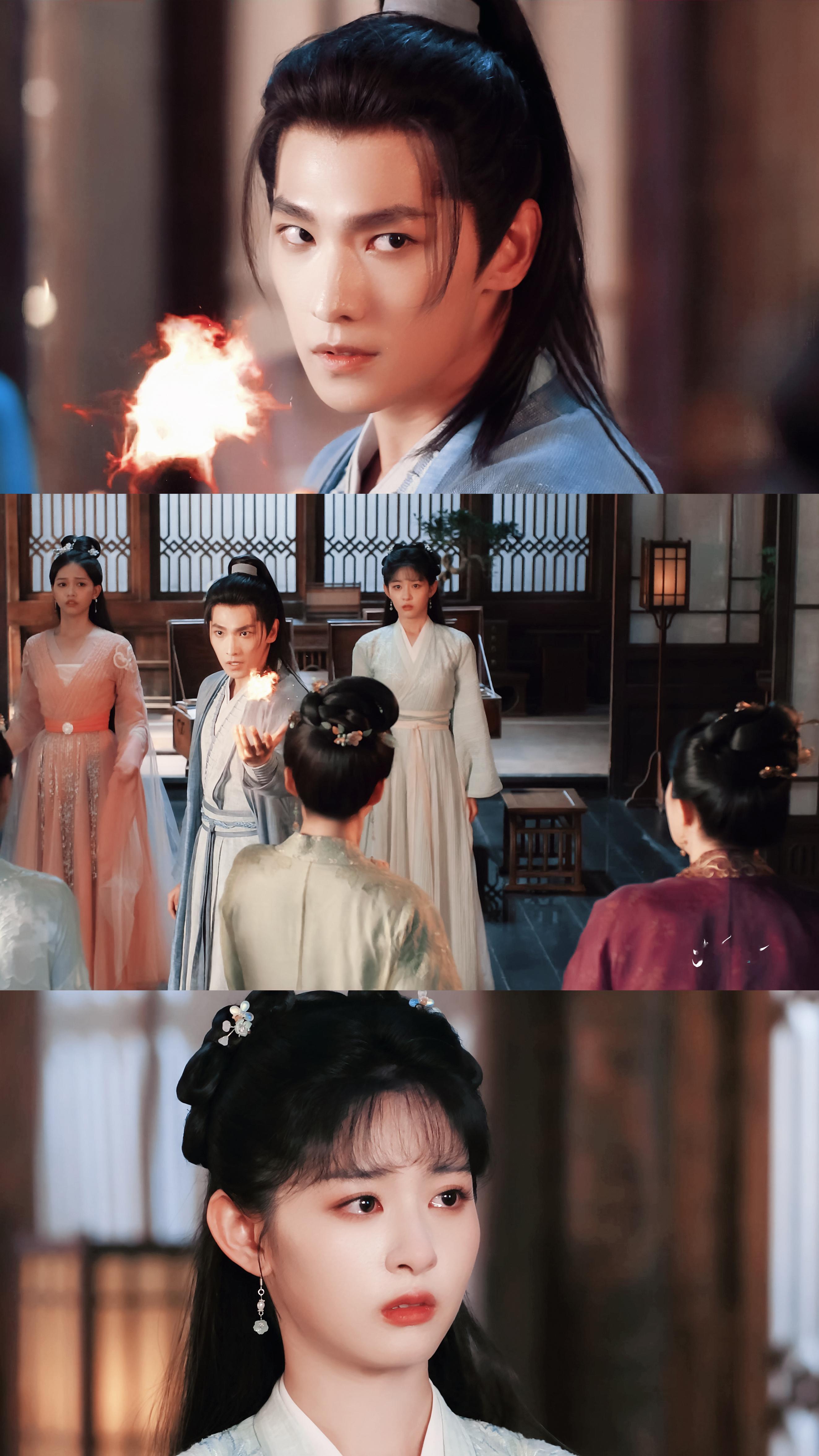 嗑到韩立墨彩环只需要一个对视 意气风发的少年侠客韩立 墨彩环不说话就像是一抹无可